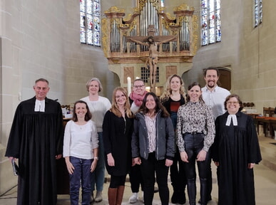 Vokationsgottesdienst am 21. April 2024 in der Martinskirche, Münsingen