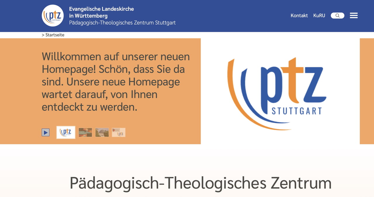 Neue PTZ Seite